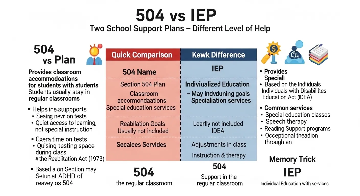504 or iep