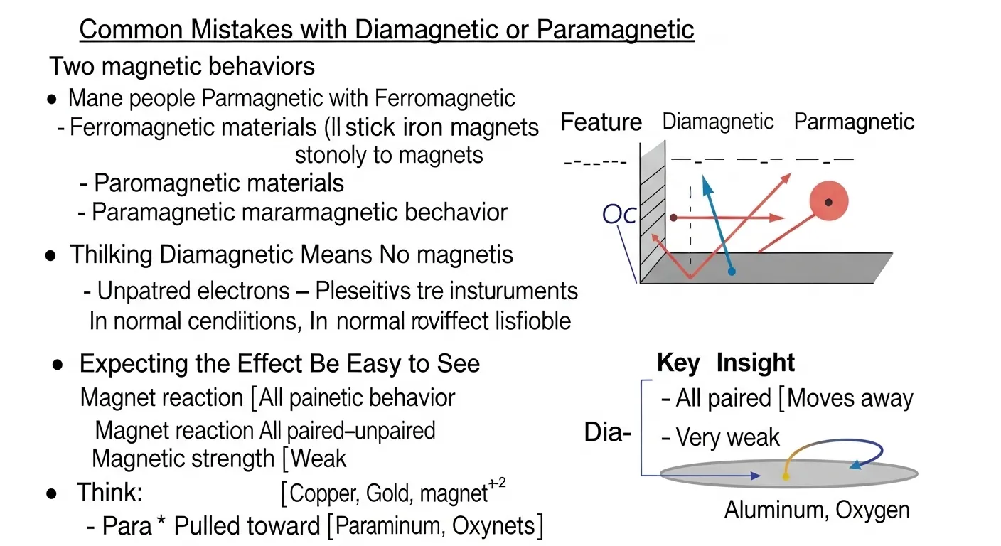 diamagnetic or paramagnetic