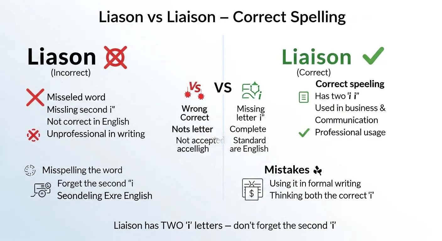 liason vs liaison